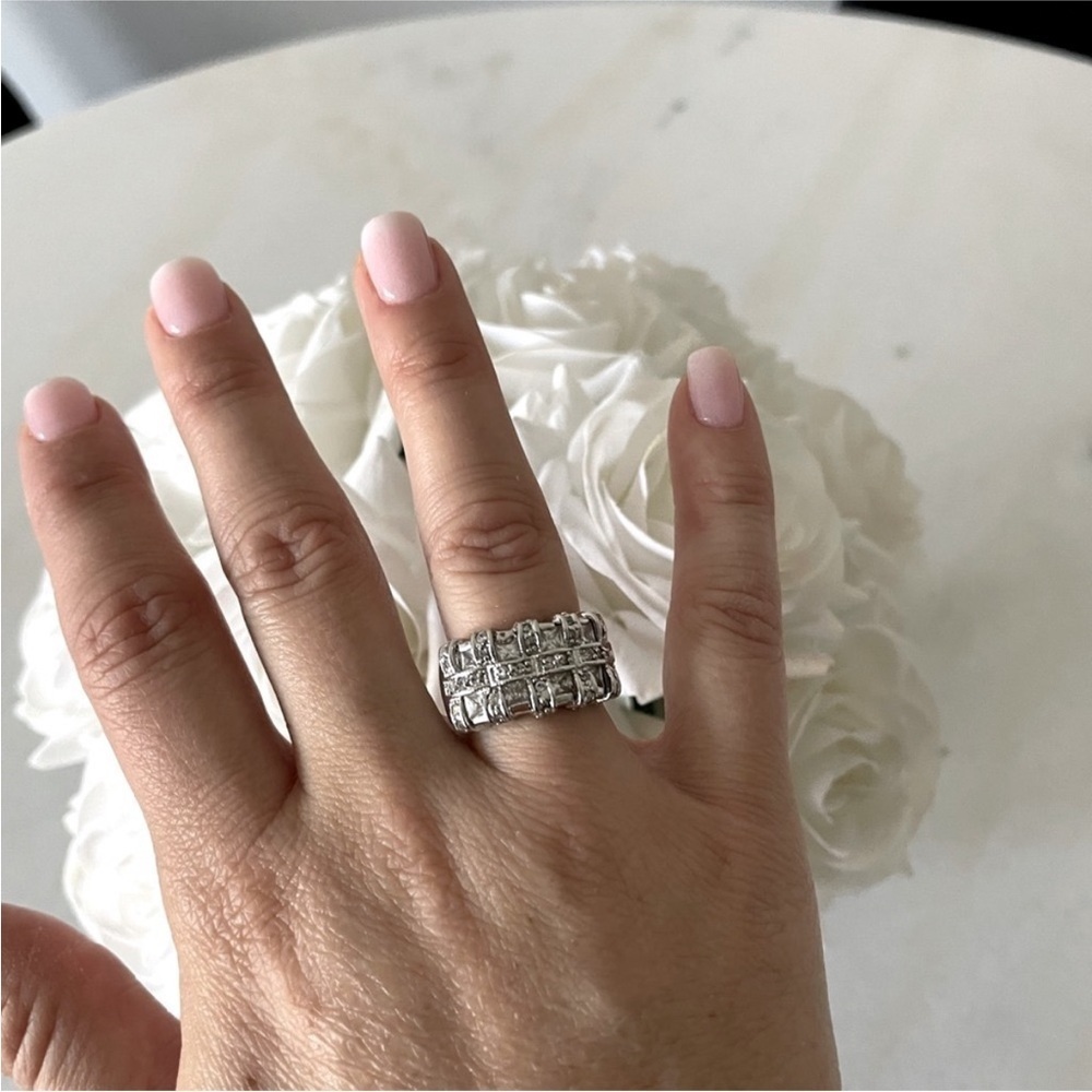 Premier Designs CZ Baguette Ring